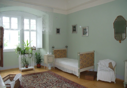 Ložnice poslední majitelky